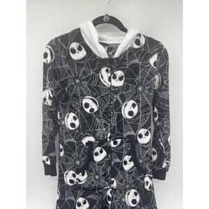 DISNEY Nightmare Before Xmas XS Union Suit Pajamas Jack Skellington Halloween